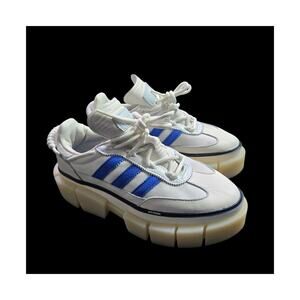 Adidas Ivy Park Super Sleek Sneakers White Chunky Platform Flatform Leather 7.5